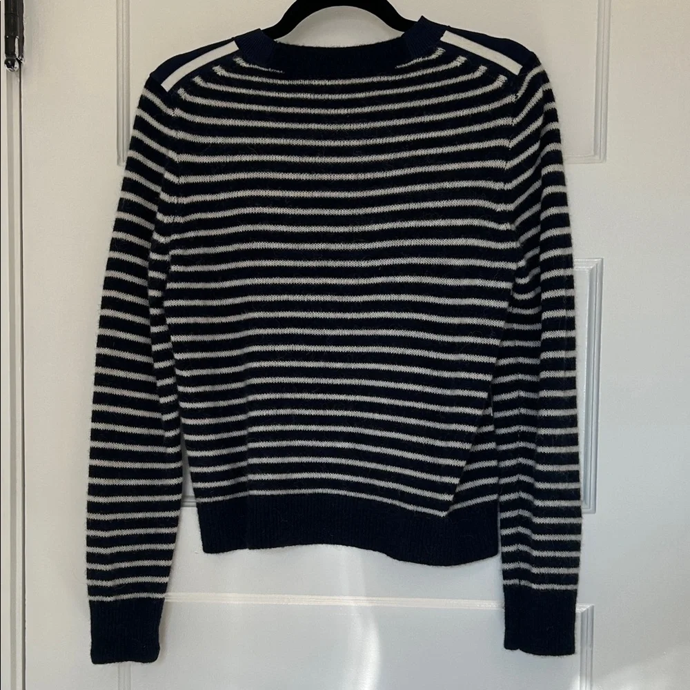 Madewell Mixed Media Striped Sweater - Picture 5 of 9